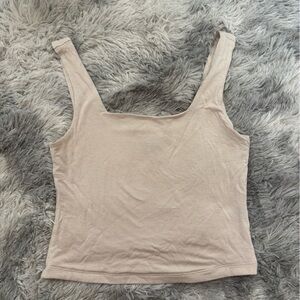Beige Originality Tank Top